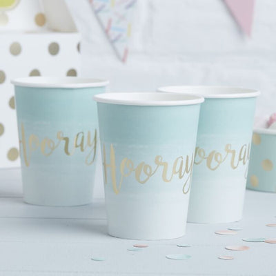 Pick & Mix Mint Hooray Cups - Ralph and Luna Party Shop