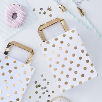 Pick & Mix Gold Spot Party Bags - Ralph and Luna Party Shop