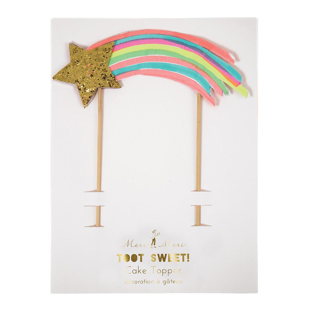 Shooting Star Cake Topper - Ralph and Luna Party Shop