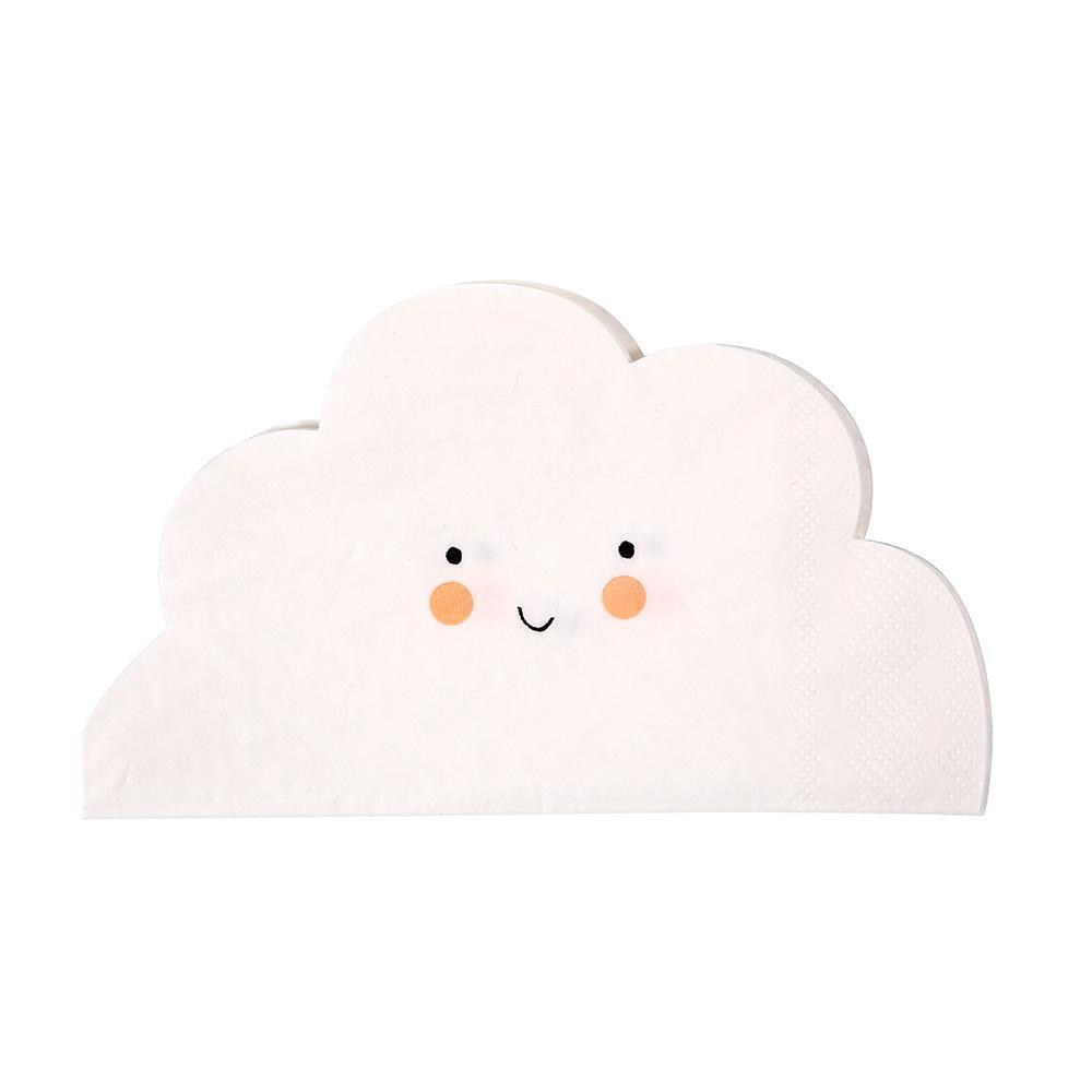 Happy Cloud Napkins - Ralph and Luna Party Shop