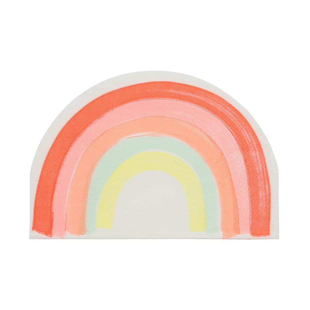 Neon Rainbow Napkins - Ralph and Luna Party Shop