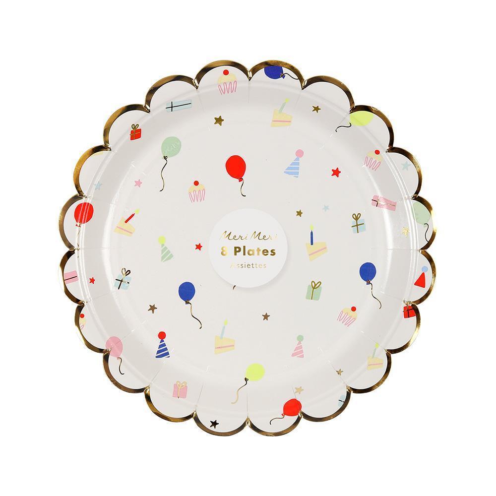 Party Icons Small Plates - Ralph and Luna Party Shop