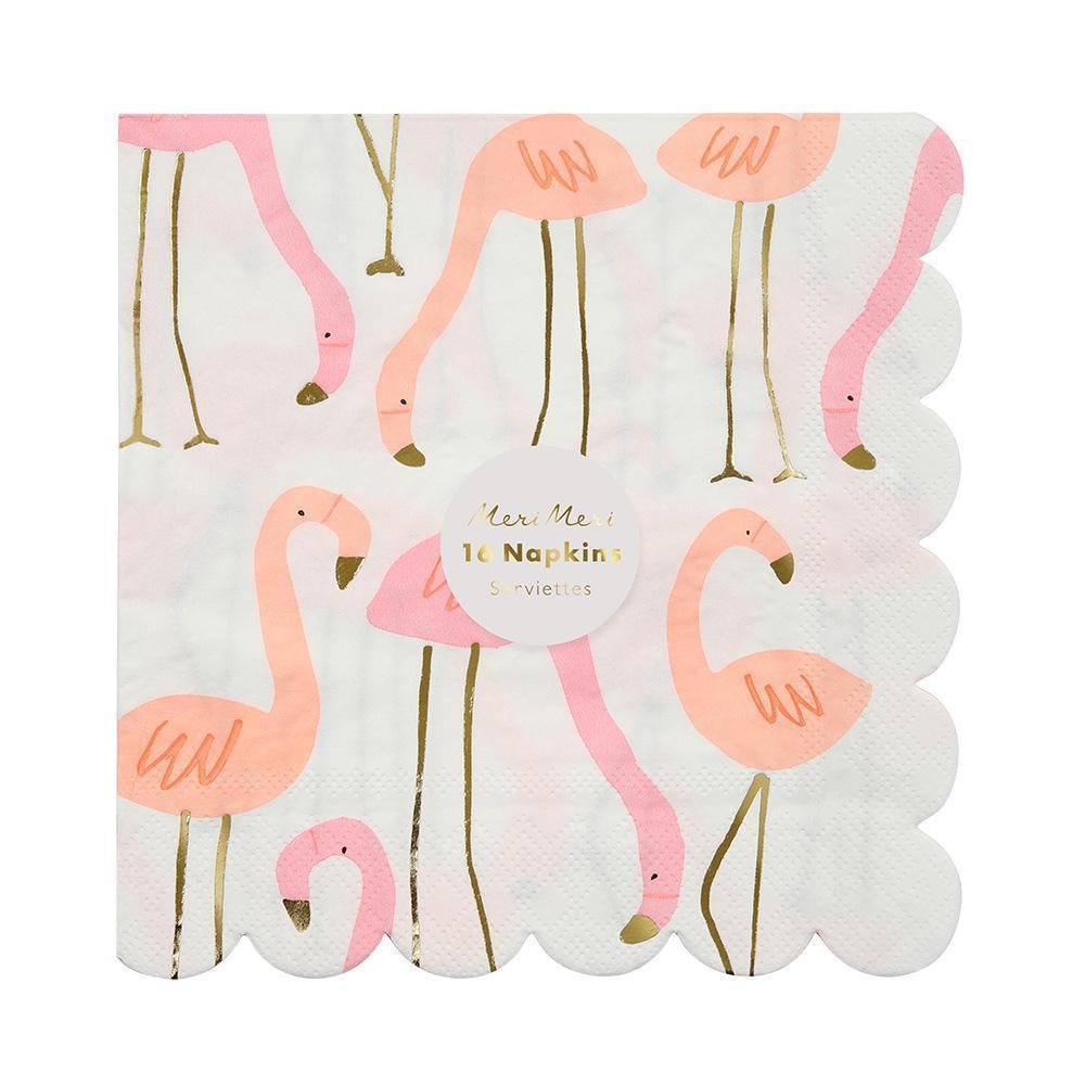 Flamingo Napkins (large) - Ralph and Luna Party Shop