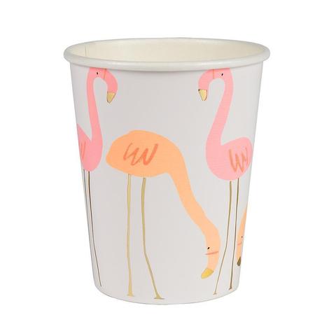 Flamingo Cups - Ralph and Luna Party Shop