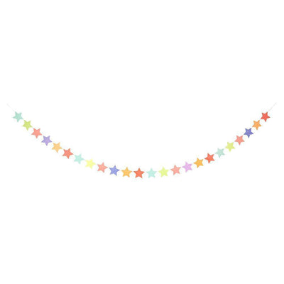 Multicolor Star Garland - Ralph and Luna Party Shop