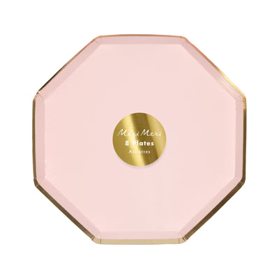 Dusky Pink Side Plates - Ralph and Luna Party Shop