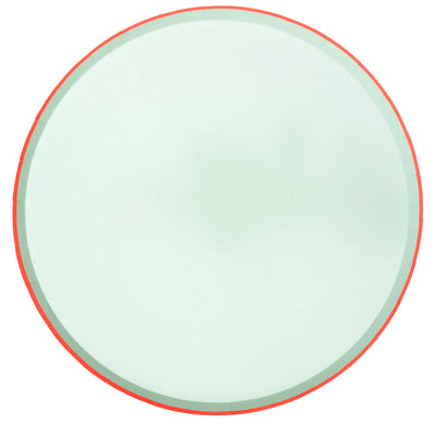 Pastel Neon Edge Dinner Plates - Ralph and Luna Party Shop