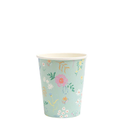 Wildflower Pastel Cups - Ralph and Luna Party Shop