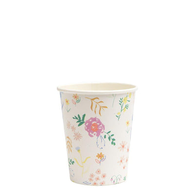 Wildflower Pastel Cups - Ralph and Luna Party Shop