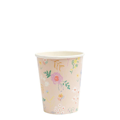Wildflower Pastel Cups - Ralph and Luna Party Shop