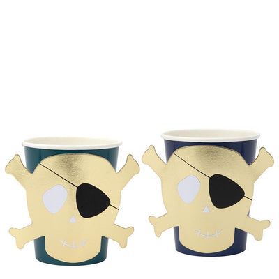 Pirates Bounty Party Cups - Ralph and Luna Party Shop