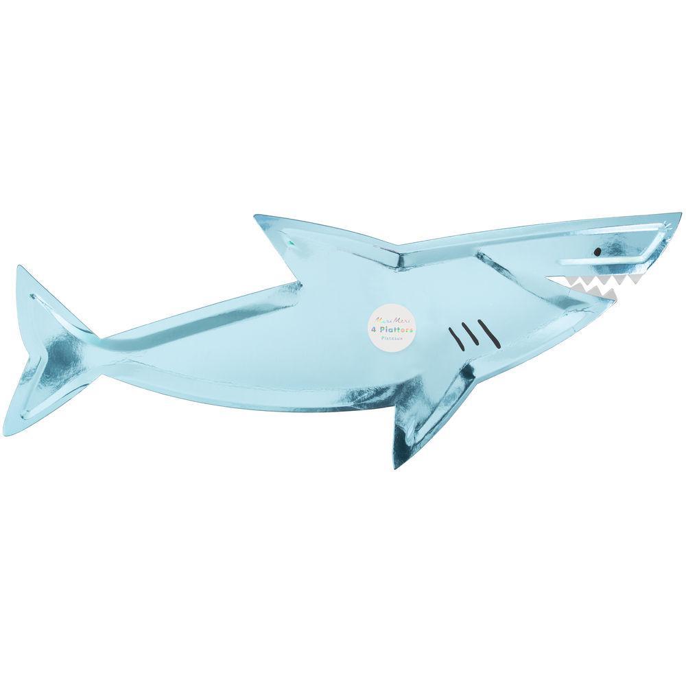 Shark Platters - Ralph and Luna Party Shop