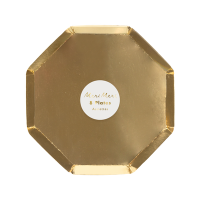 Gold Side Plates - Ralph and Luna Party Shop