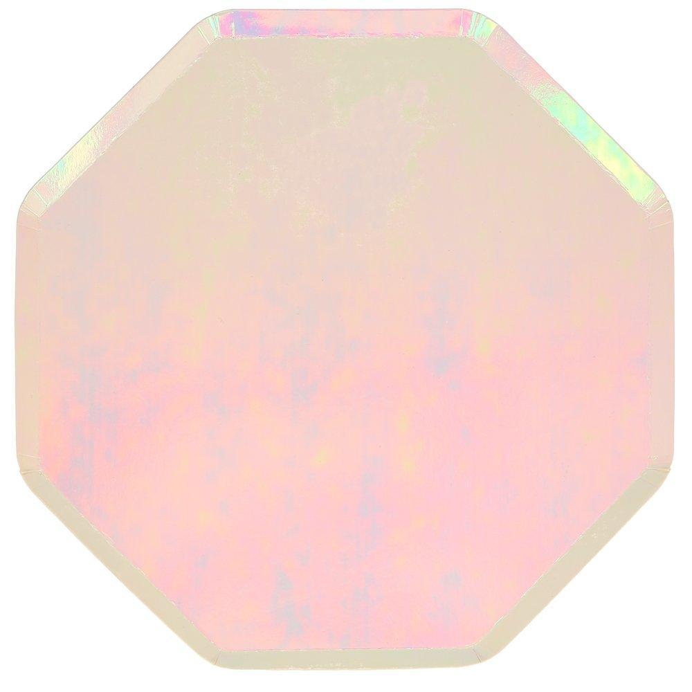 Iridescent Dinner Plates - Ralph and Luna Party Shop