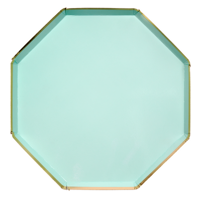 Mint Dinner Plates - Ralph and Luna Party Shop