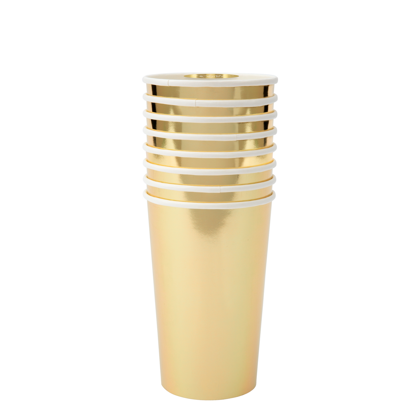 Gold Highball Cups - Ralph and Luna Party Shop