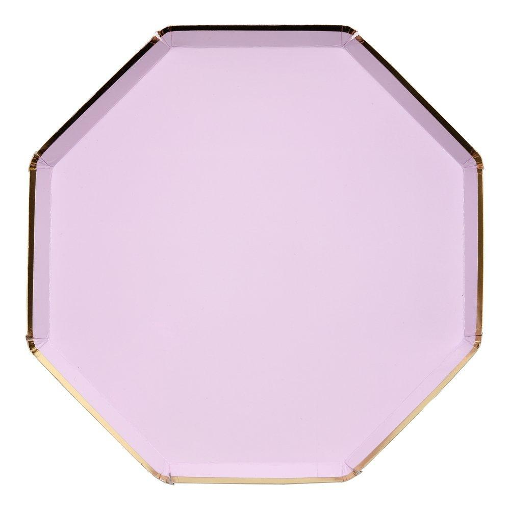 Lilac Dinner Plates - Ralph and Luna Party Shop