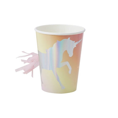 Make A Wish Unicorn Cups - Ralph and Luna Party Shop