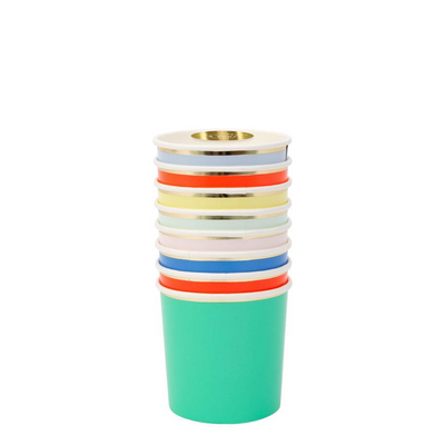 Party Palette Tumbler Cups - Ralph and Luna Party Shop
