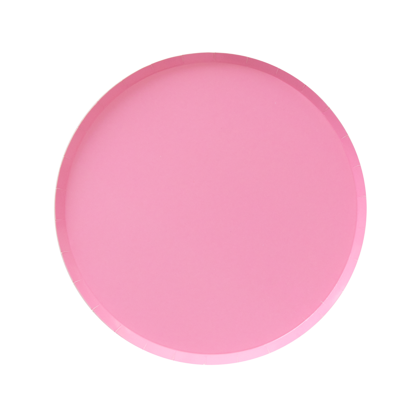 Rose Pink Large Paper Plates - Ralph and Luna Party Shop
