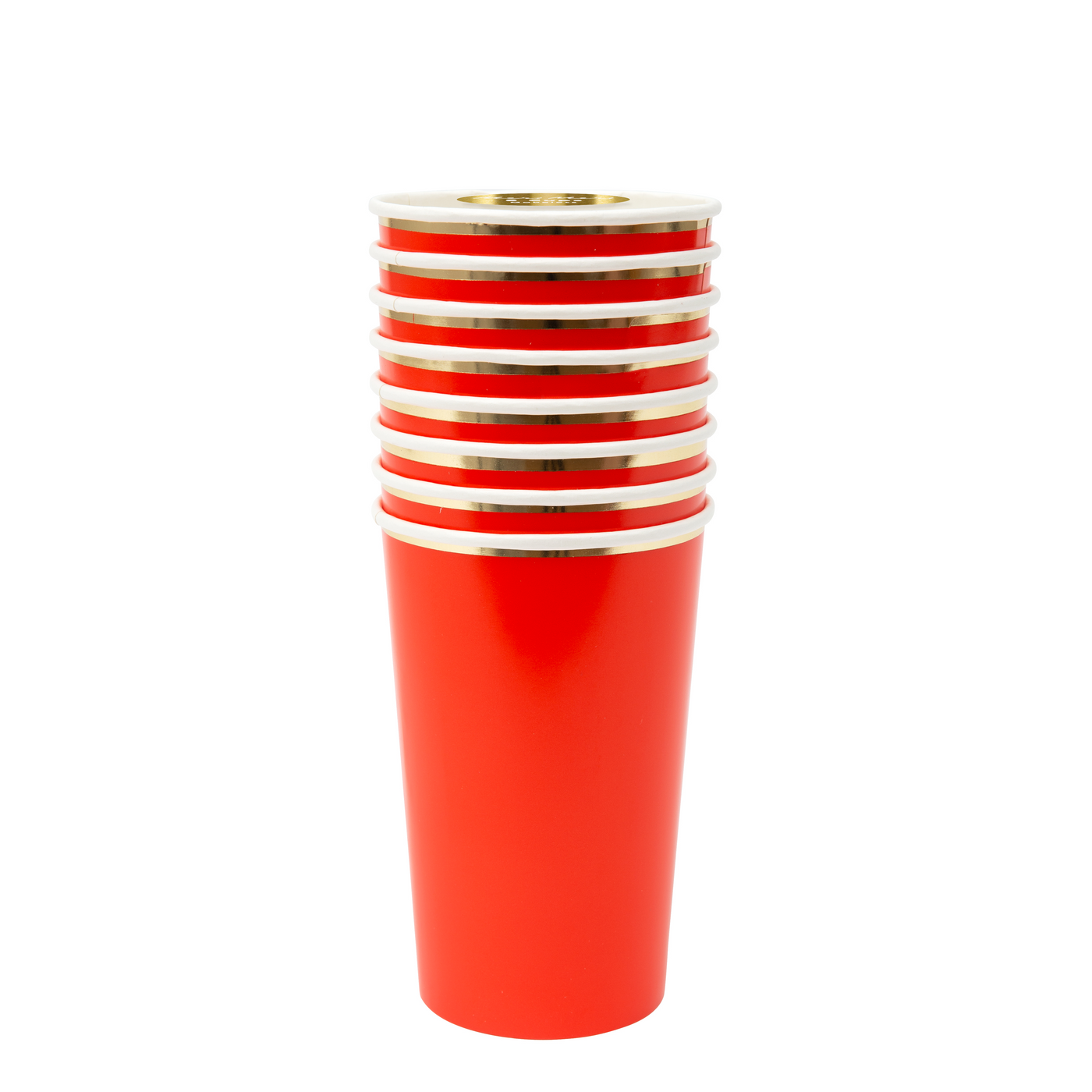 Red Highball Cups - Ralph and Luna Party Shop