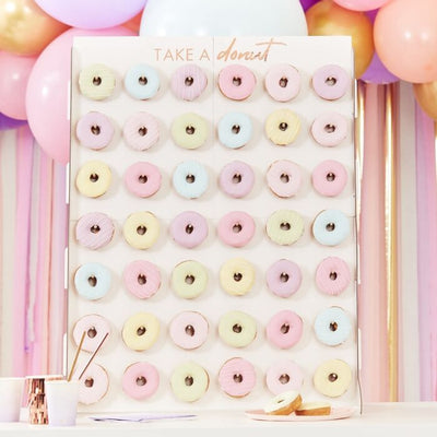 Mix It Up Large Donut Wall - Ralph and Luna Party Shop