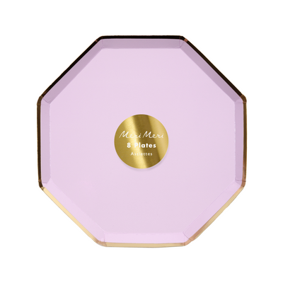 Lilac Side Plates - Ralph and Luna Party Shop