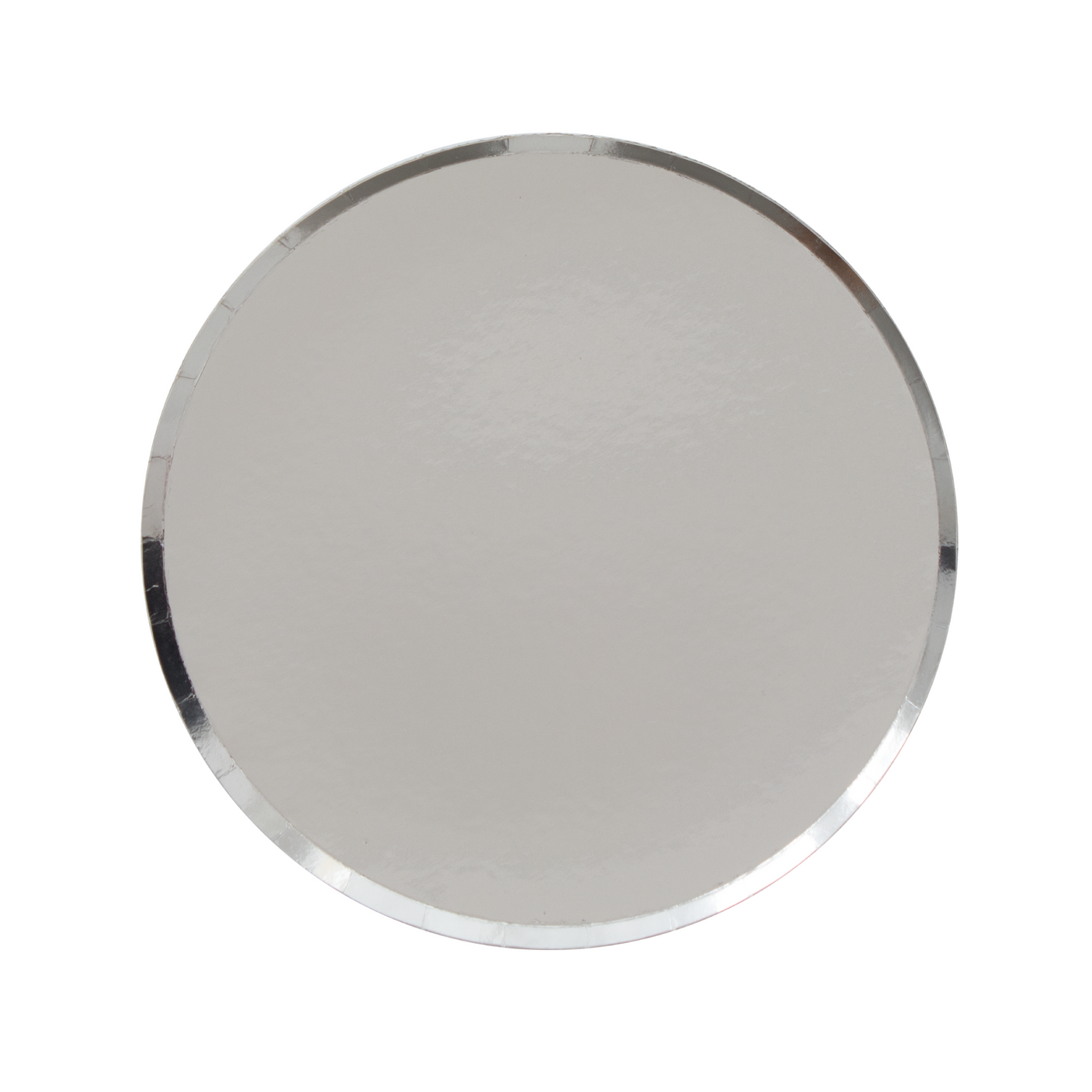 Silver Large Paper Plates - Ralph and Luna Party Shop