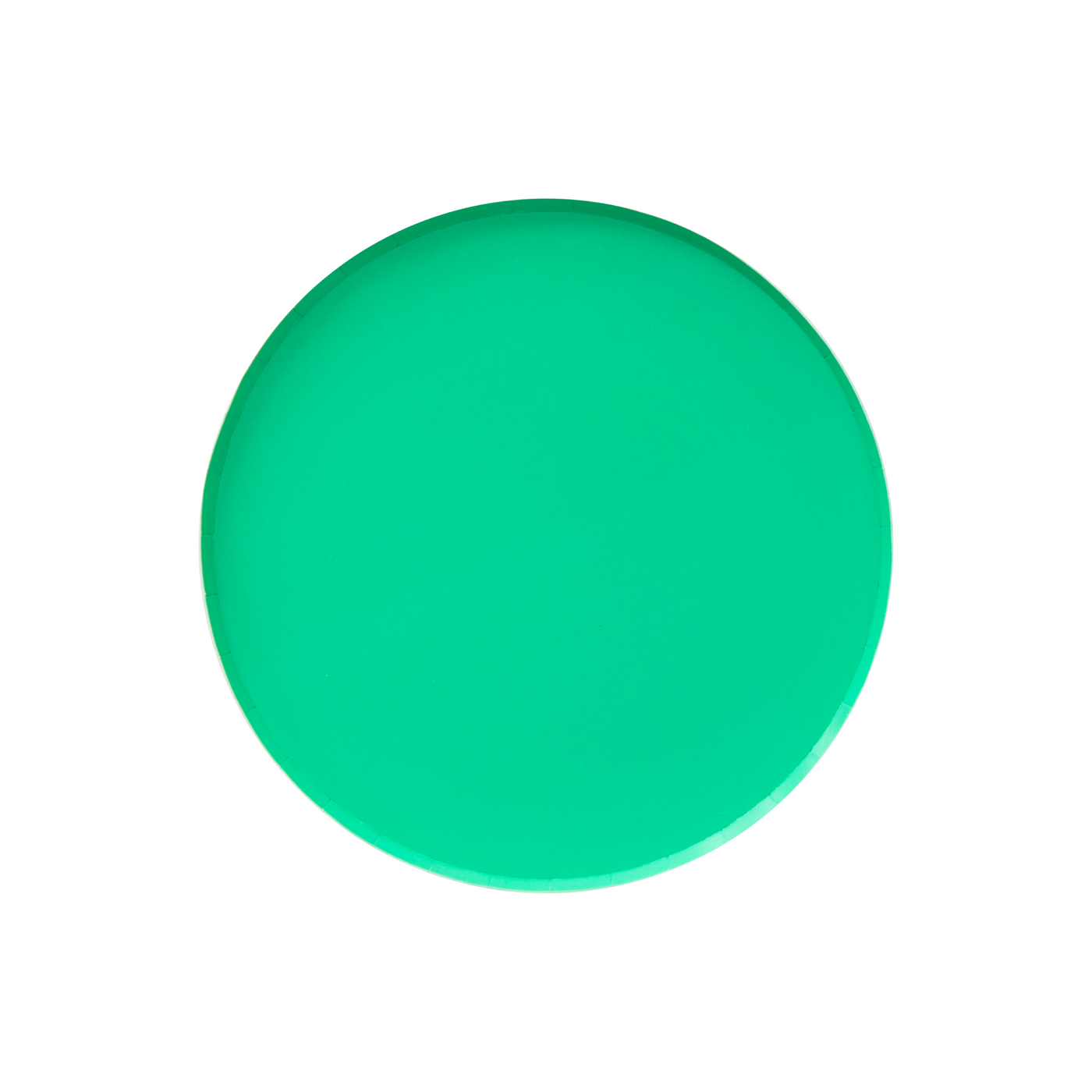 Kelly Green Small Paper Party Plates - Ralph and Luna Party Shop