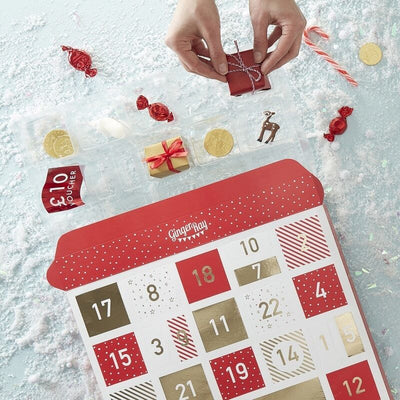 DIY FILL YOUR OWN ADVENT CALENDAR BOX KIT