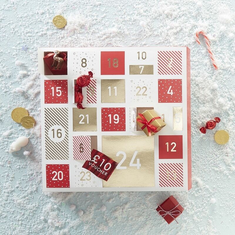 DIY FILL YOUR OWN ADVENT CALENDAR BOX KIT