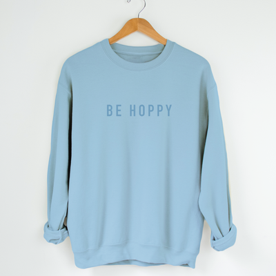 Be Hoppy Blue Sweatshirt