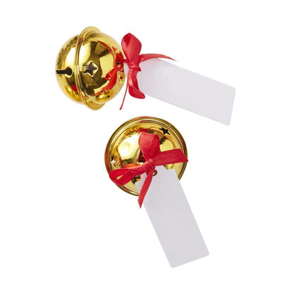GOLD BELL CHRISTMAS PLACE CARD HOLDERS