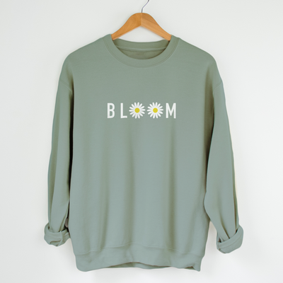 Dusty Green Bloom Sweatshirt