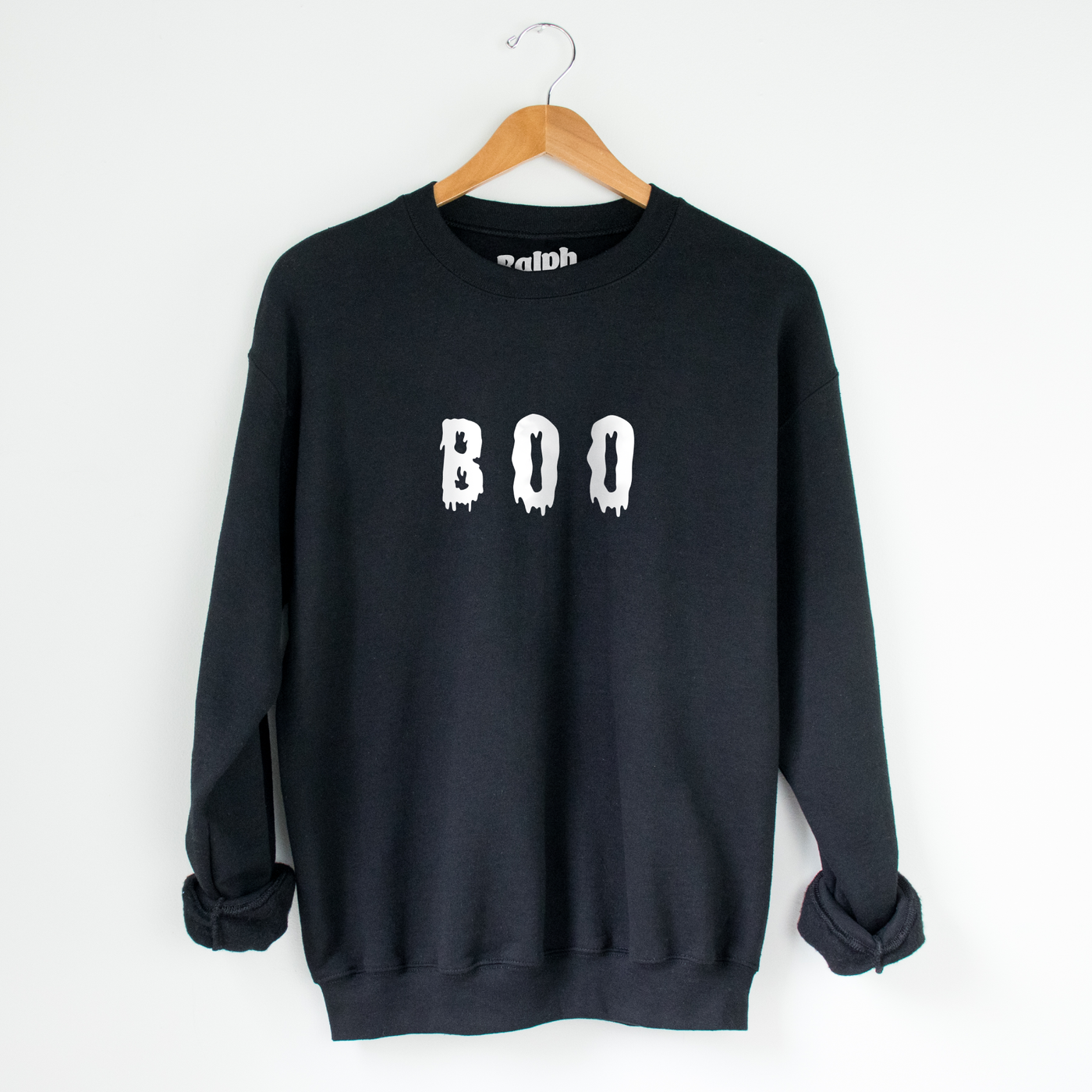 Drip Boo Halloween Boo Drip Sweatshirt – Ralph and Luna Party Shop