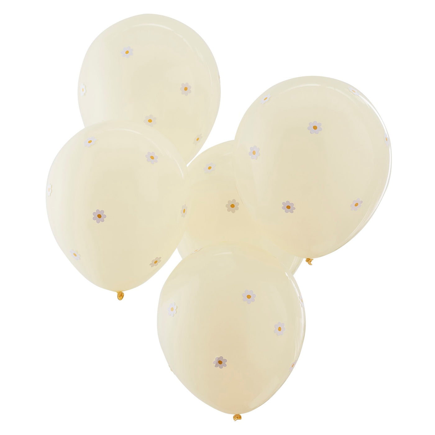 Pastel Yellow & Daisy Easter Balloon Flower Balloons