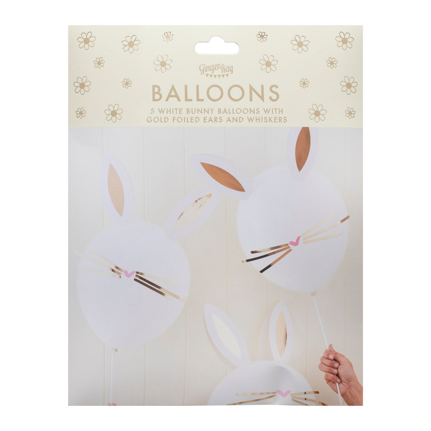 DIY Easter Bunny Balloons