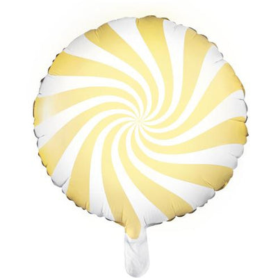 Yellow Candy Foil Balloon - Ralph and Luna Party Shop