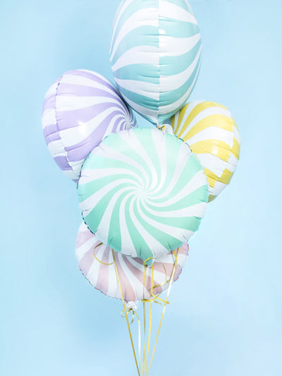 Mint Candy Foil Balloon - Ralph and Luna Party Shop