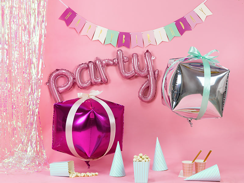 Party Pink Foil Balloon - Ralph and Luna Party Shop