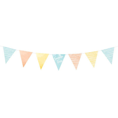 Summer Bunting Garland - Ralph and Luna Party Shop