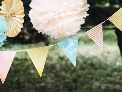 Summer Bunting Garland - Ralph and Luna Party Shop