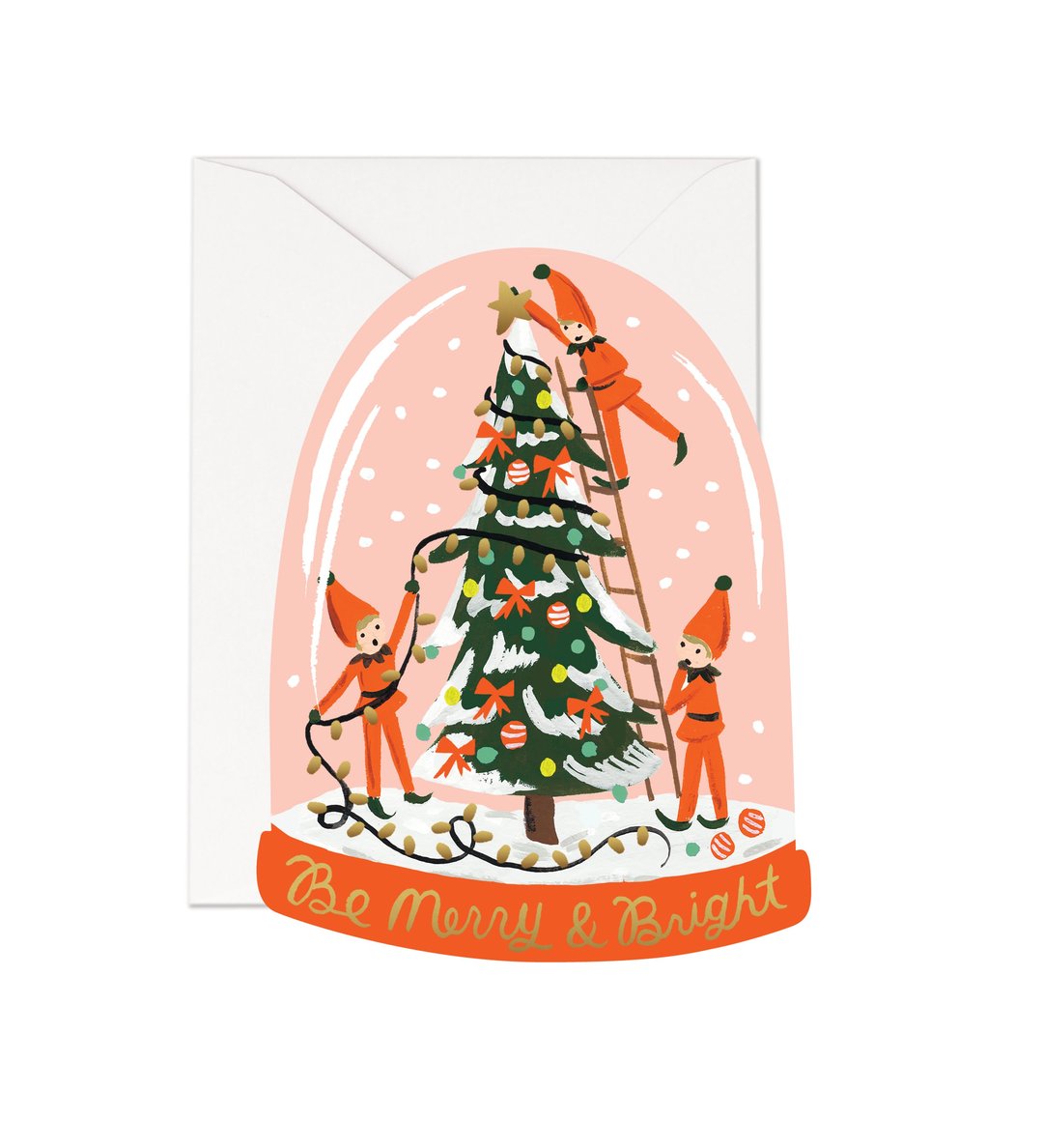 Rifle Paper Co. Merry Elves Christmas Card