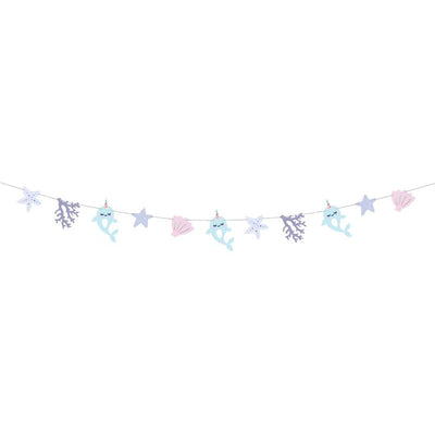 Narwhal Garland - Ralph and Luna Party Shop