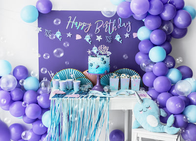 Narwhal Garland - Ralph and Luna Party Shop