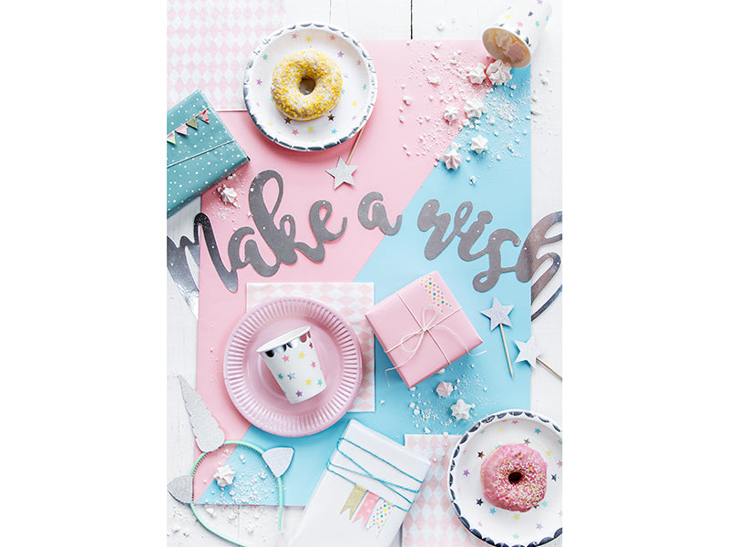 Make A Wish Silver Banner - Ralph and Luna Party Shop