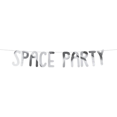 Space Banner - Ralph and Luna Party Shop