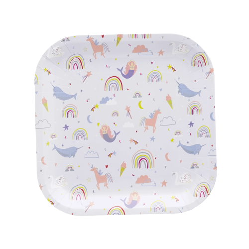 Enchanted Paper Plates - Ralph and Luna Party Shop