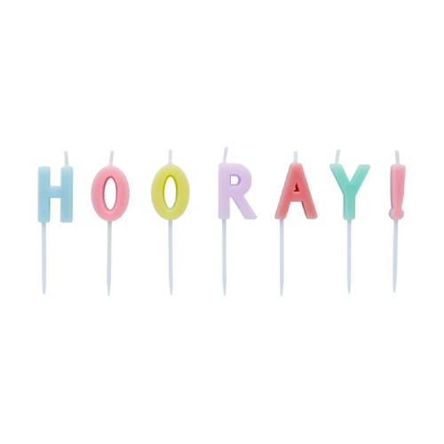 HOORAY CANDLES - Ralph and Luna Party Shop