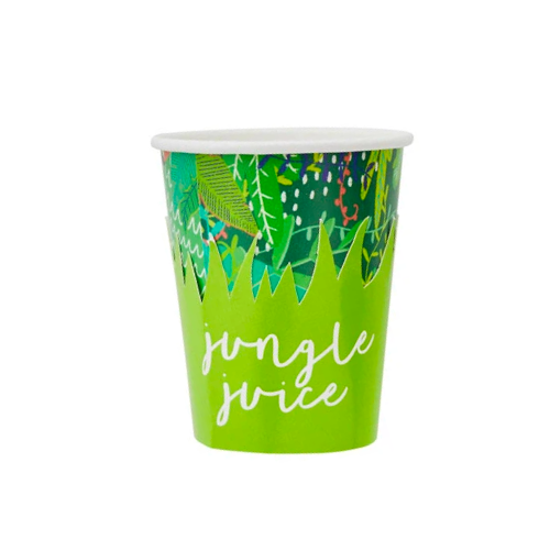 JUNGLE PAPER CUPS - Ralph and Luna Party Shop